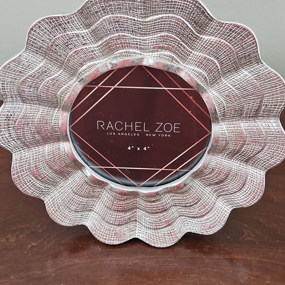 Rachel Zoe Silver Textured Frame